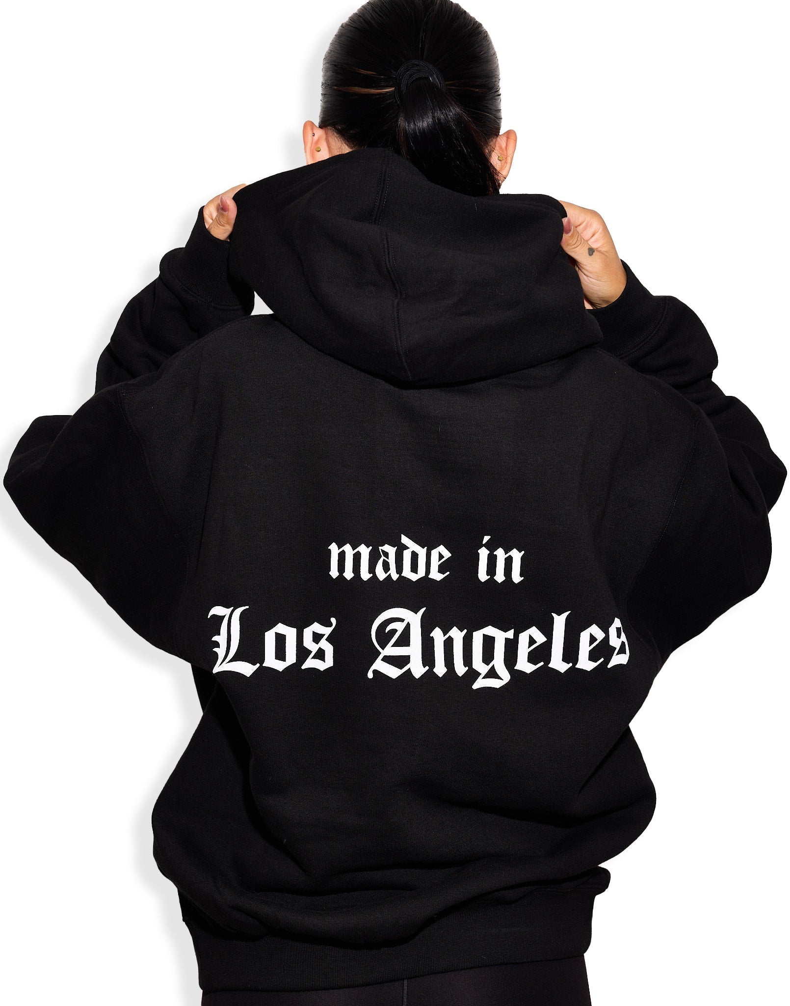 "Made in LA" Hoodie - Makeup By Nikki La Rose