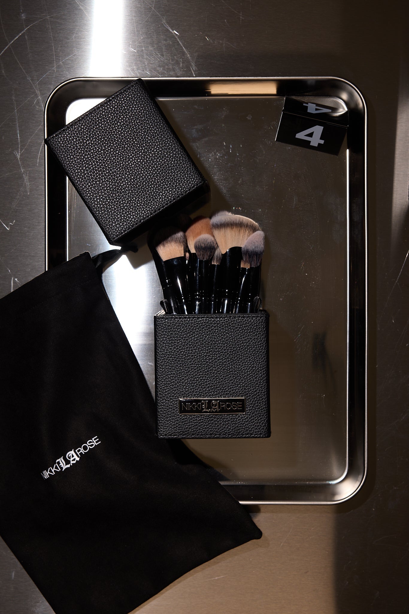 Makeup Brush Holder with Lift - Up Brush Guard - Makeup By Nikki La Rose