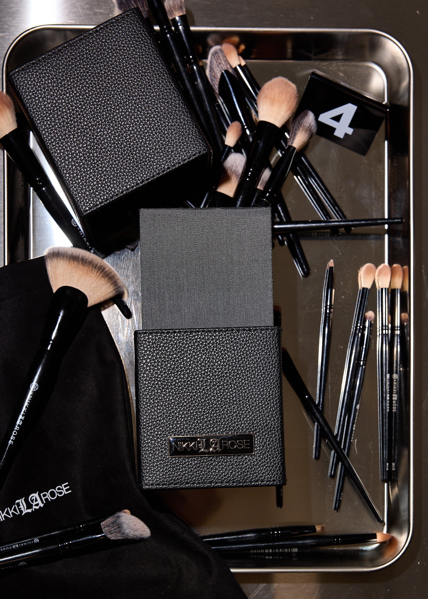 Makeup Brush Holder with Lift - Up Brush Guard - Makeup By Nikki La Rose